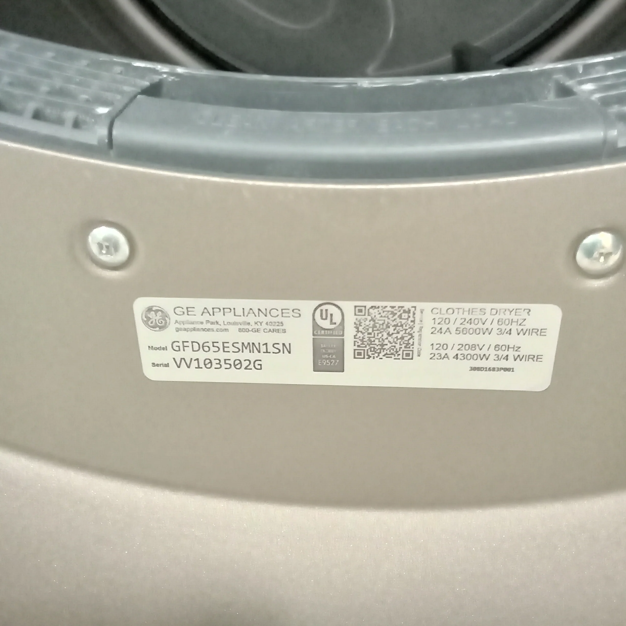 28"W Front Load Electric Dyer - Image 7