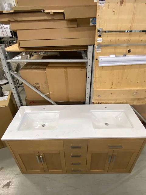 60-Inch  Double Sink Vanity - Image 3