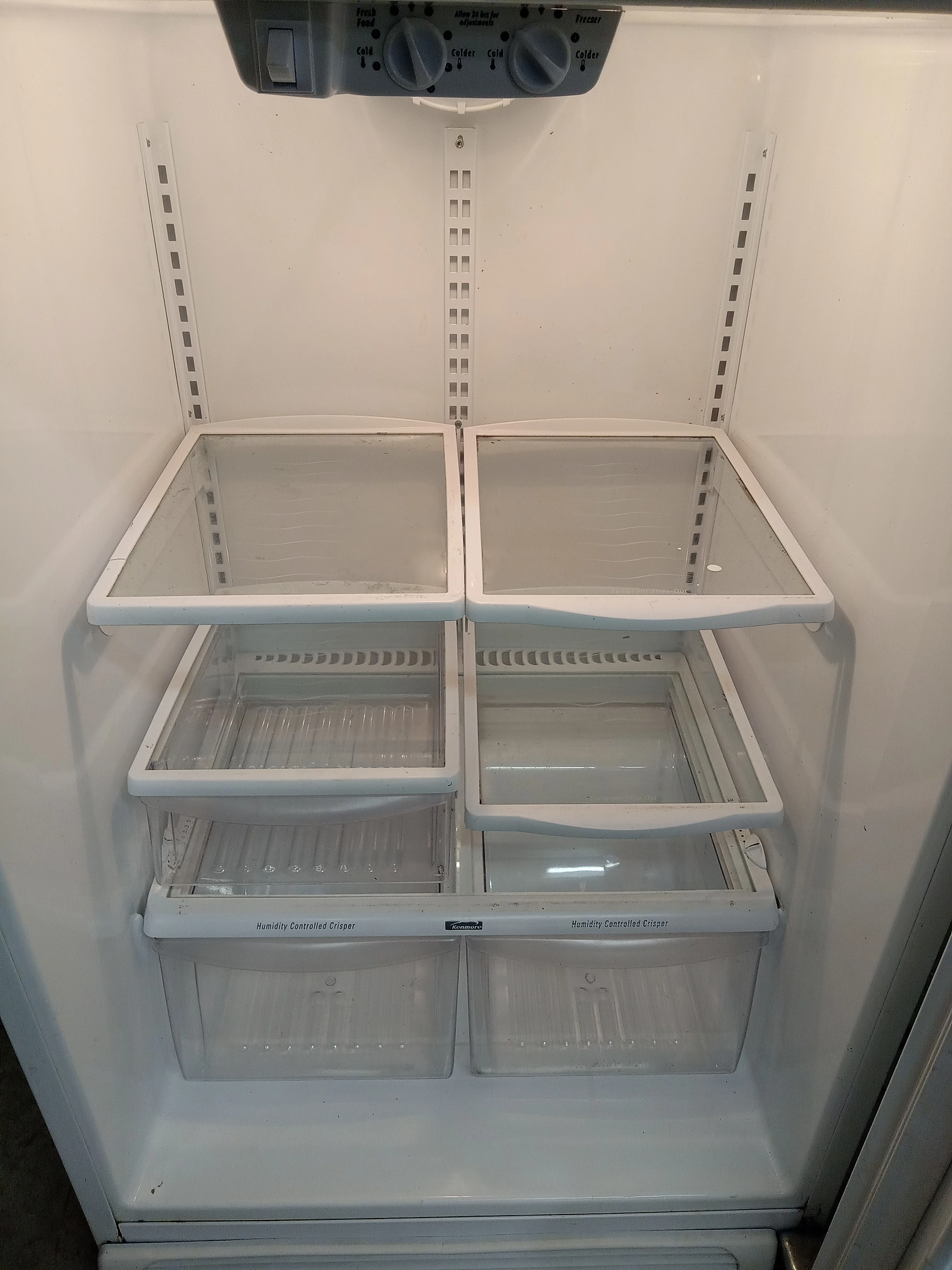 65" Kenmore White Refrigerator - Image 5