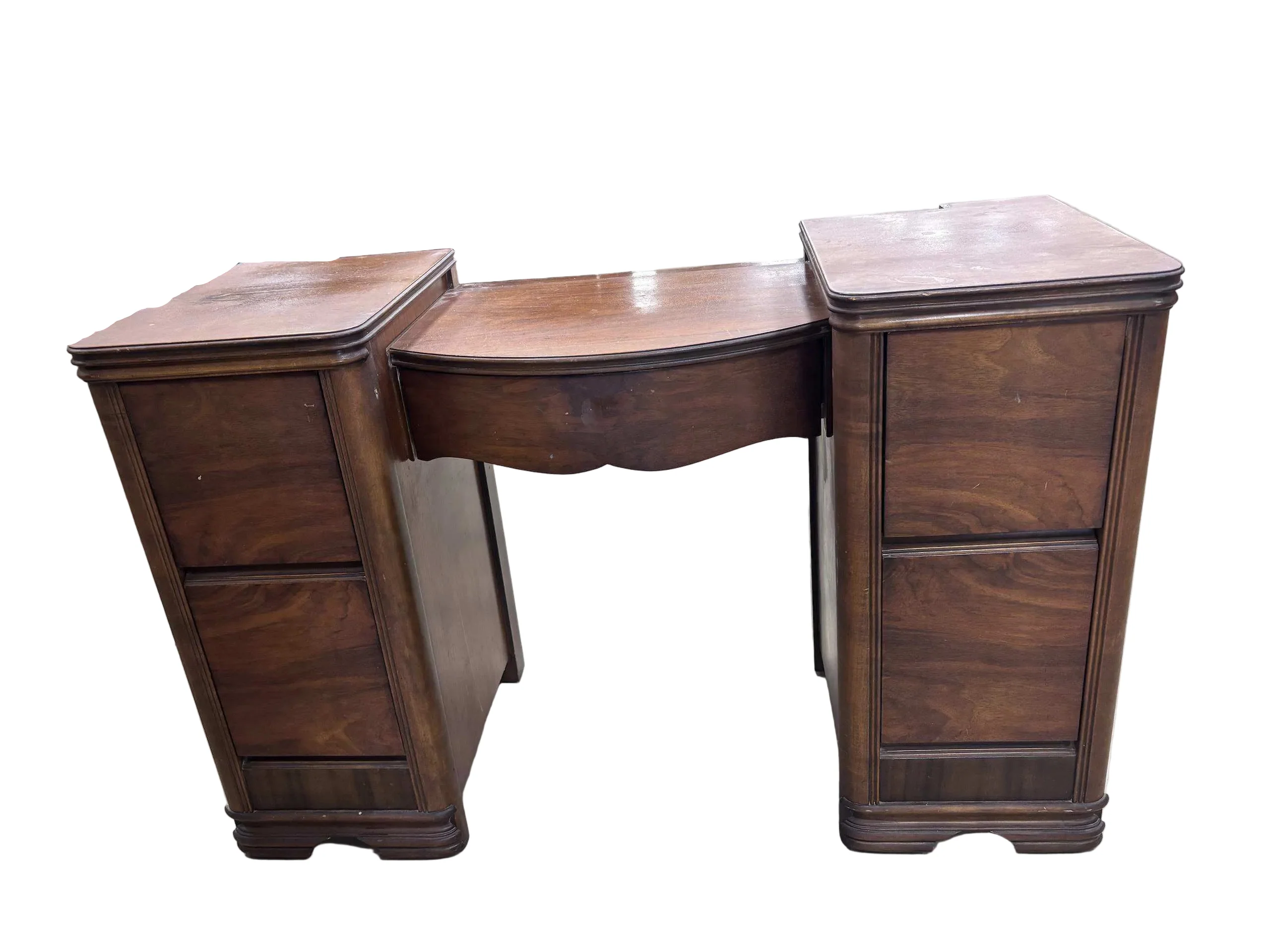 Antique Art Deco Waterfall Vanity Set - Image 3