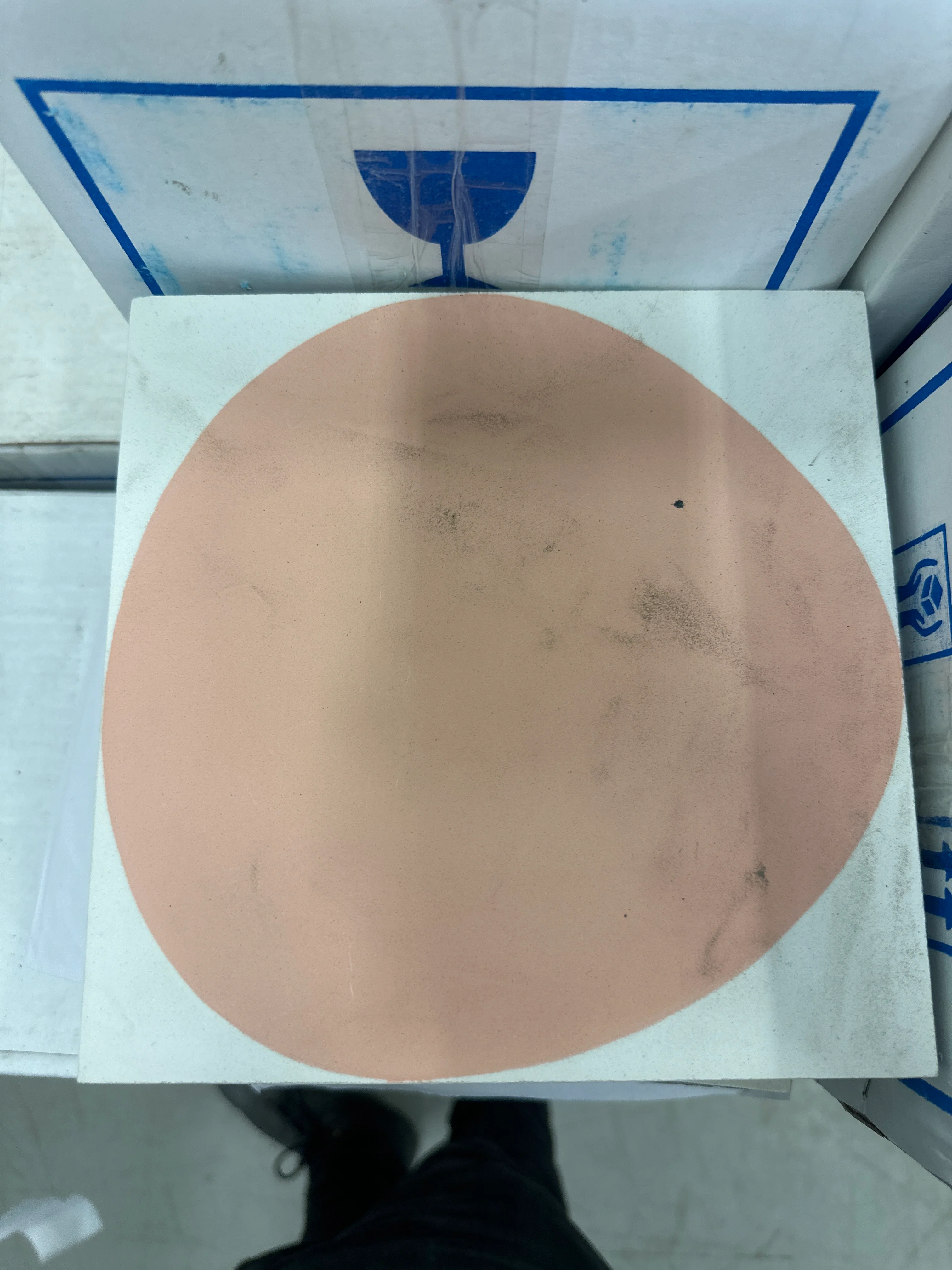 Blob Cement tile