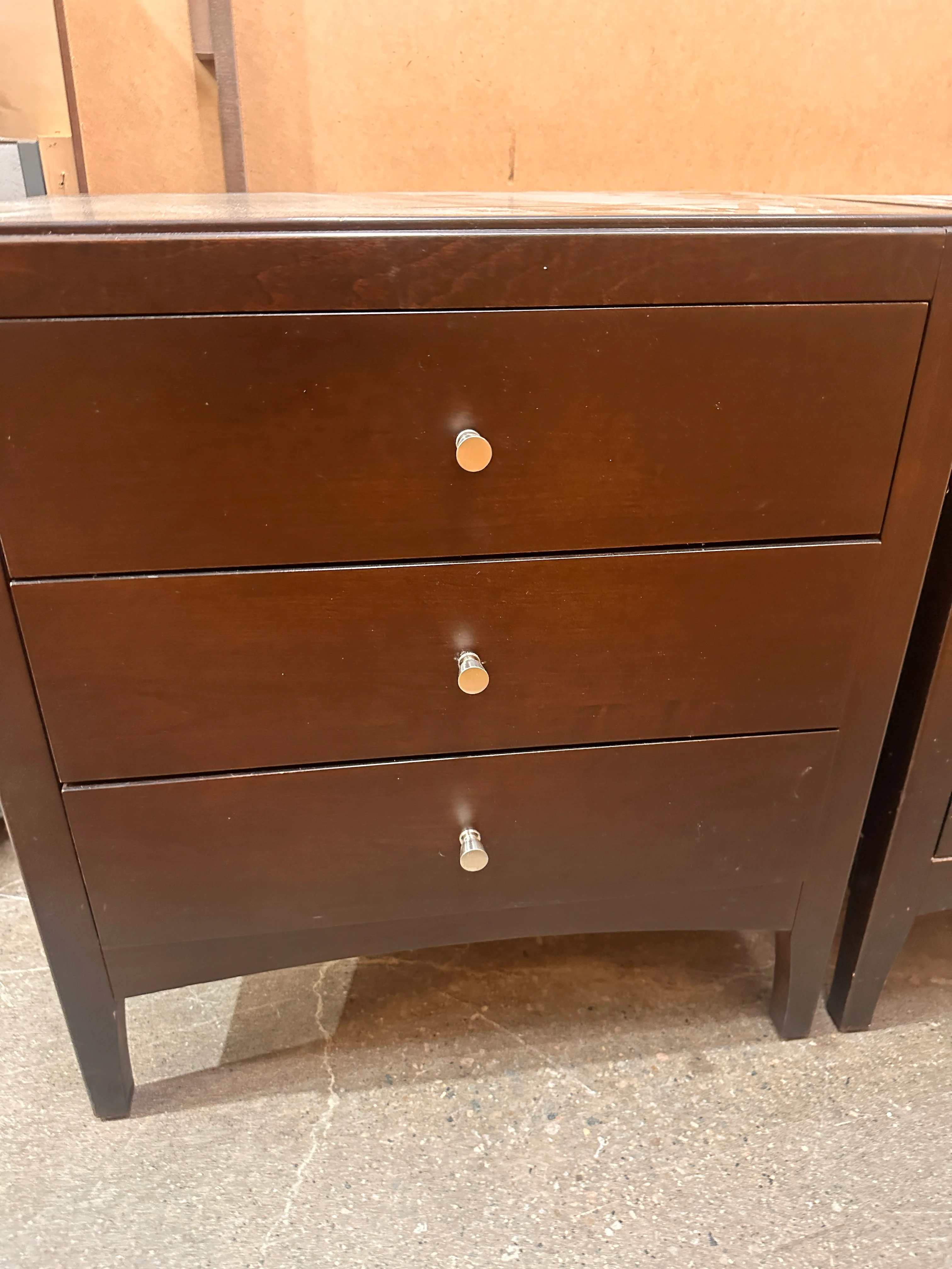 Dark Brown End Tables ( Set of Two ) - Image 4