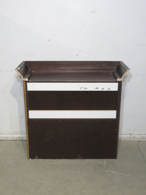 Dark Brown Upper Kitchen Cabinet - Image 3