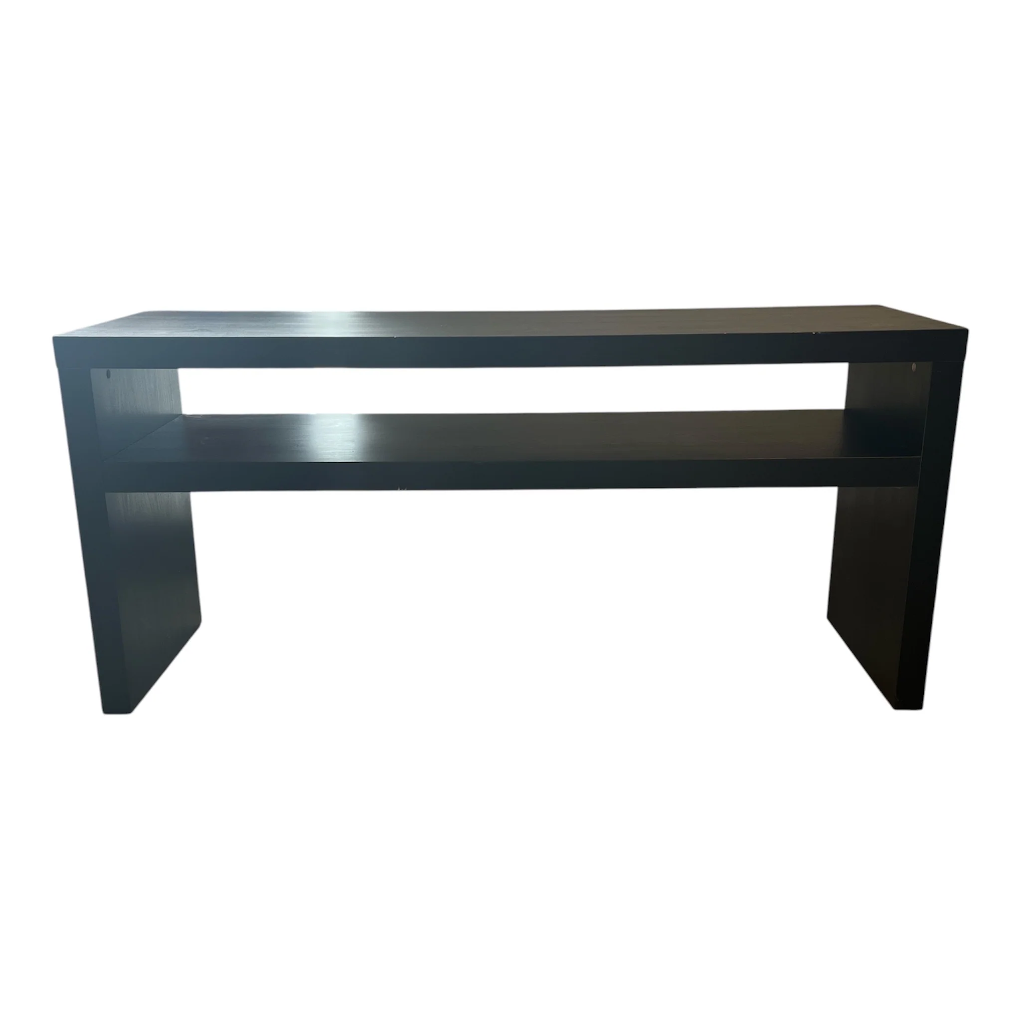 Modern Console Table w/ Shelf
