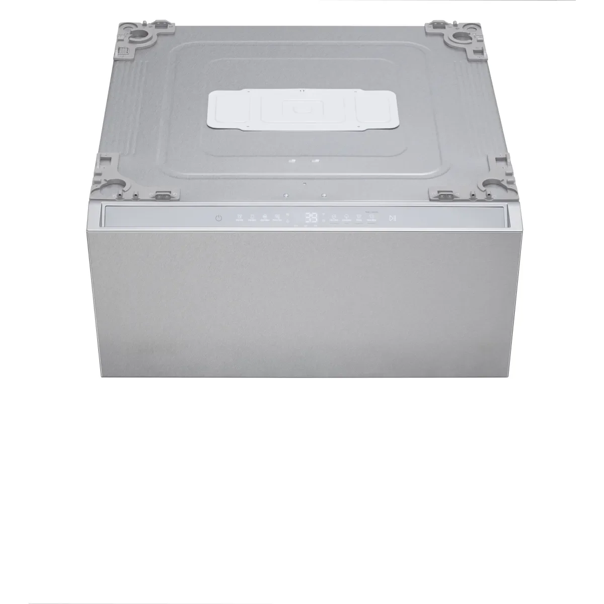 SIGNATURE 1.0 cu. ft. 29 in. SideKick Pedestal Washer for Front Load Washer in Brushed Platinum Steel - Image 5