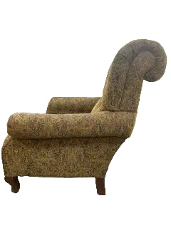 Traditional Upholstered Armchair - Image 3