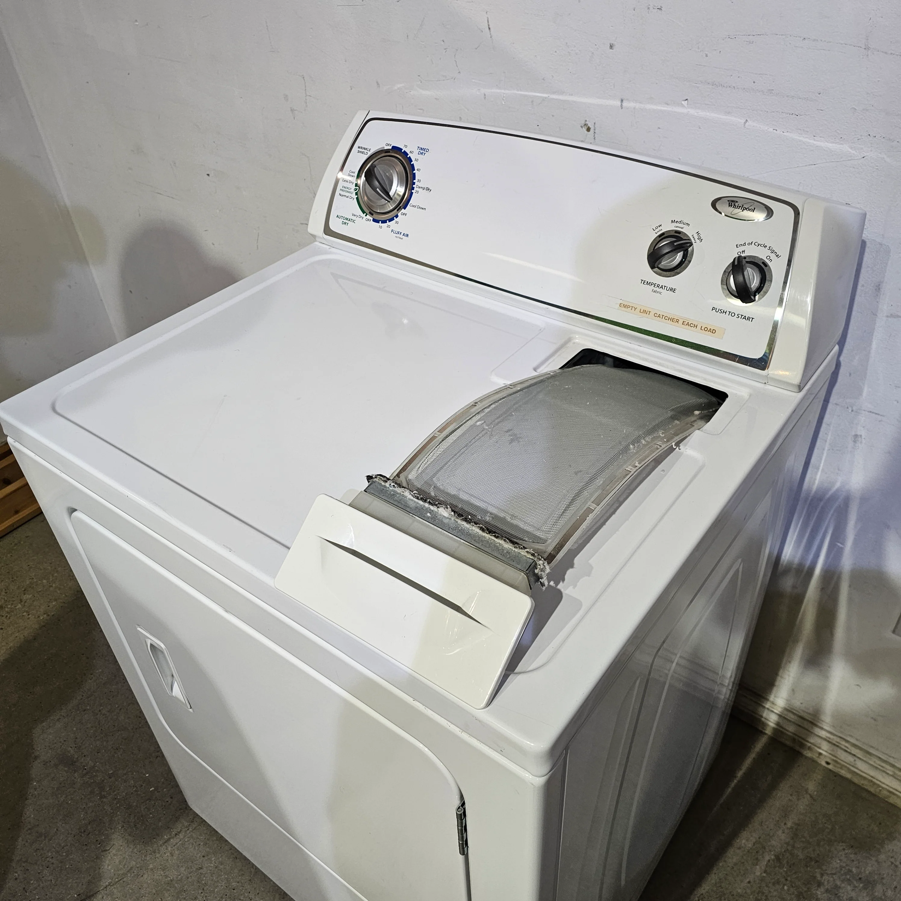 Whirlpool Top Loading Dryer - Image 5